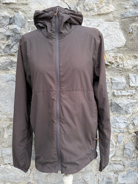 Brown light Hybrid Windbreaker Jacket Small