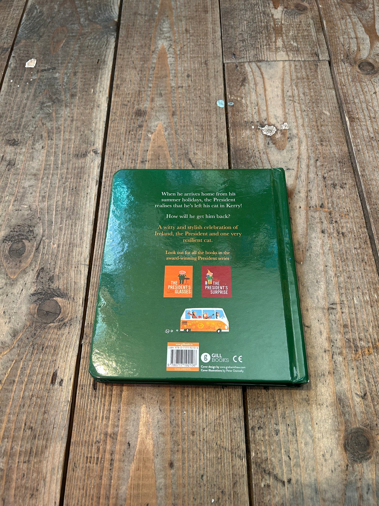 The President’s cat board book