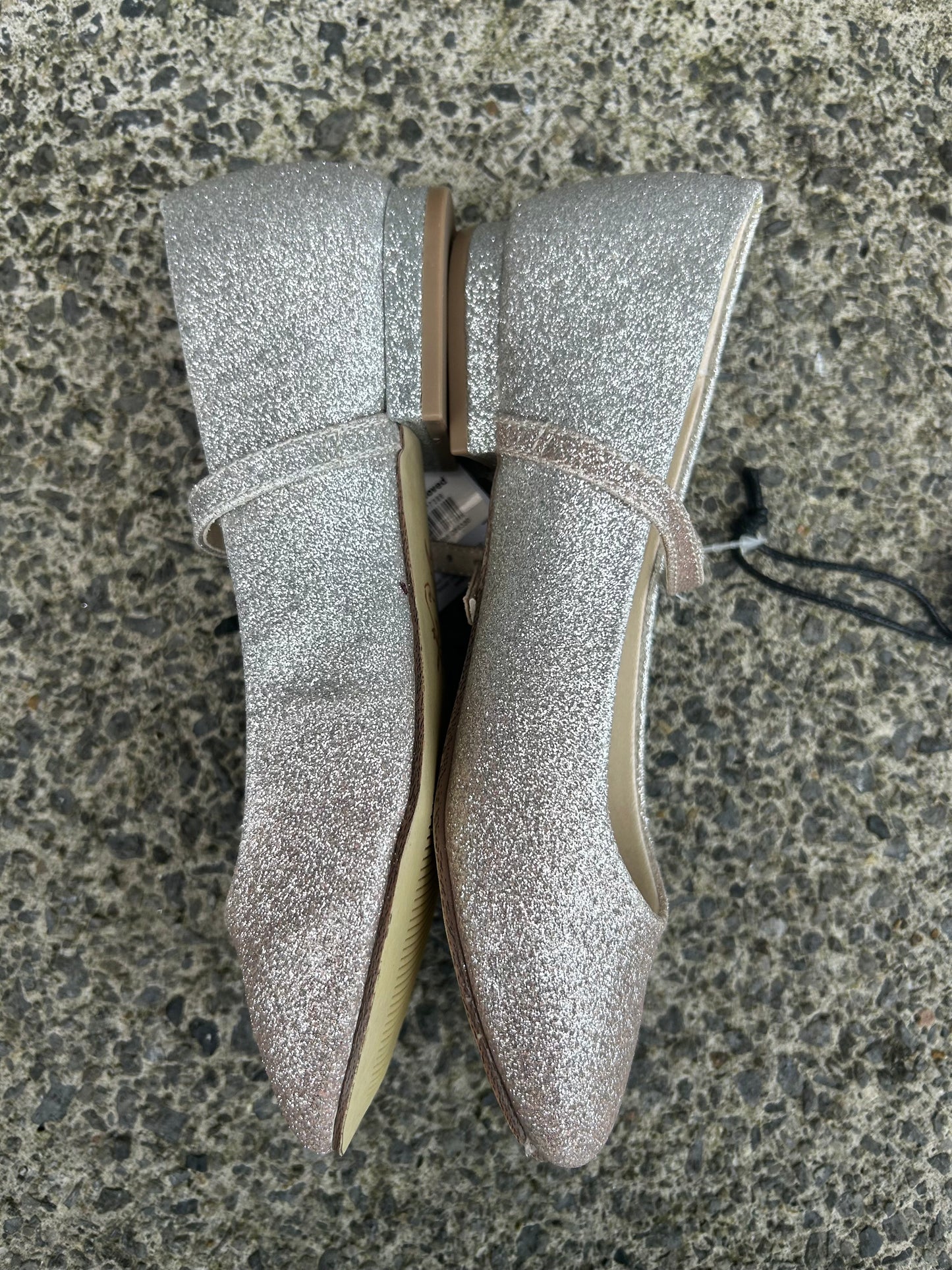 Gold ombré glitter shoes  uk 13 (eu 32)