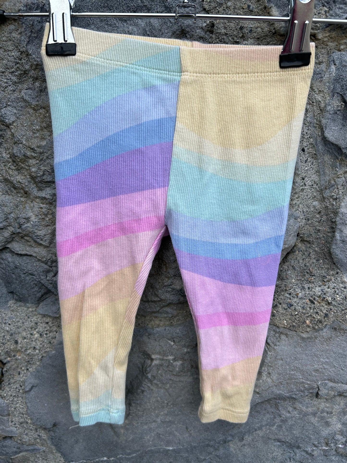 Rainbow leggings  6-9m (68-74cm)