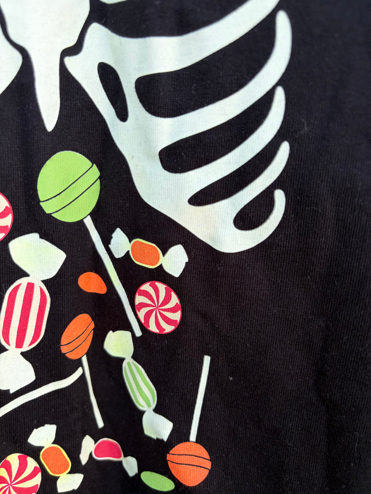 Skeleton&sweets top 4y (104cm)