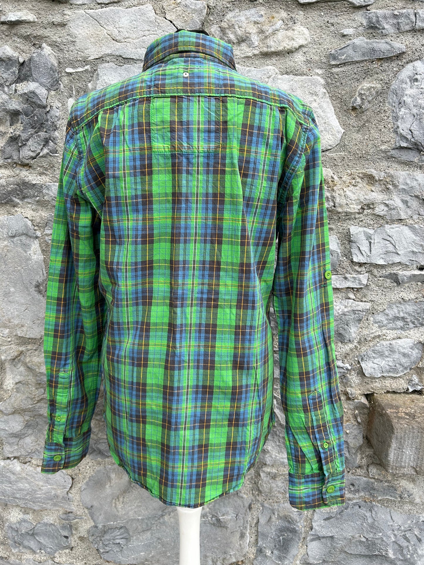 Green check shirt Small