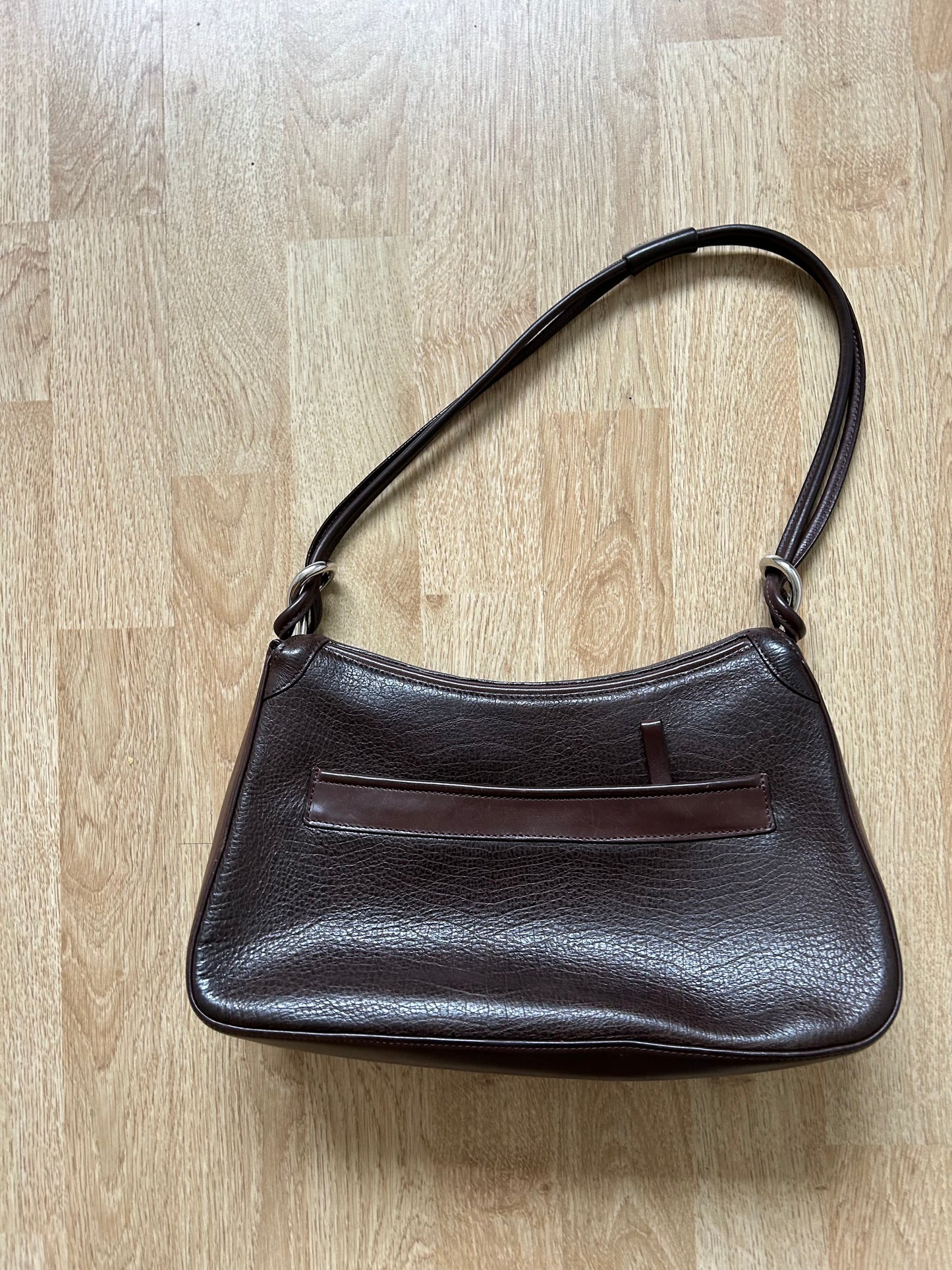 Brown shoulder bag