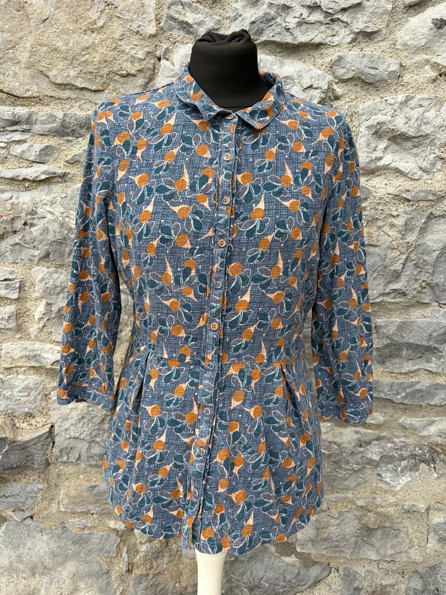 Elderberry grey blouse uk 12