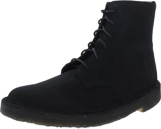 Black suede boots  uk 6 (eu 39.5)