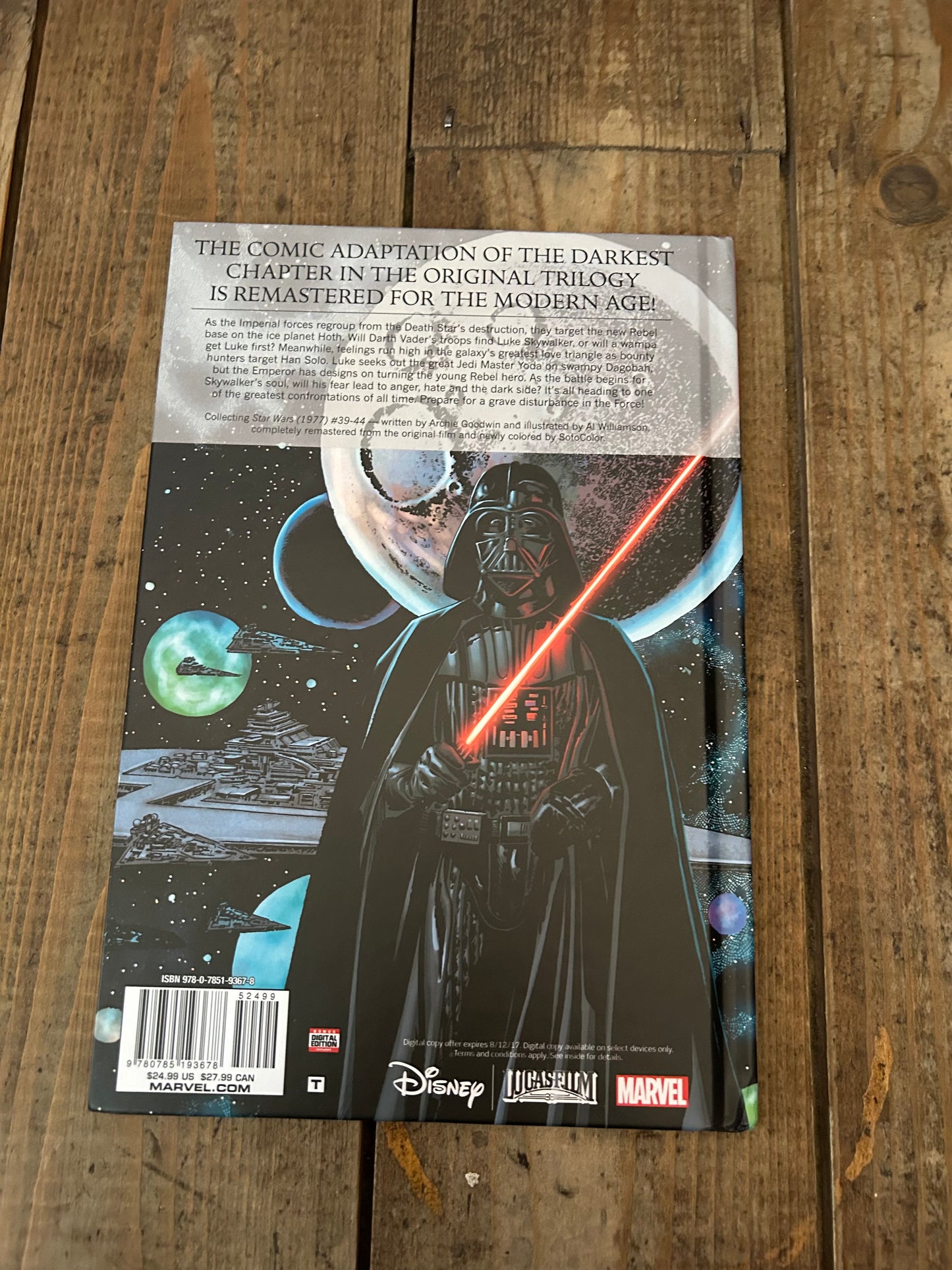The empire strike back episode 5 by Billy Dee Williams