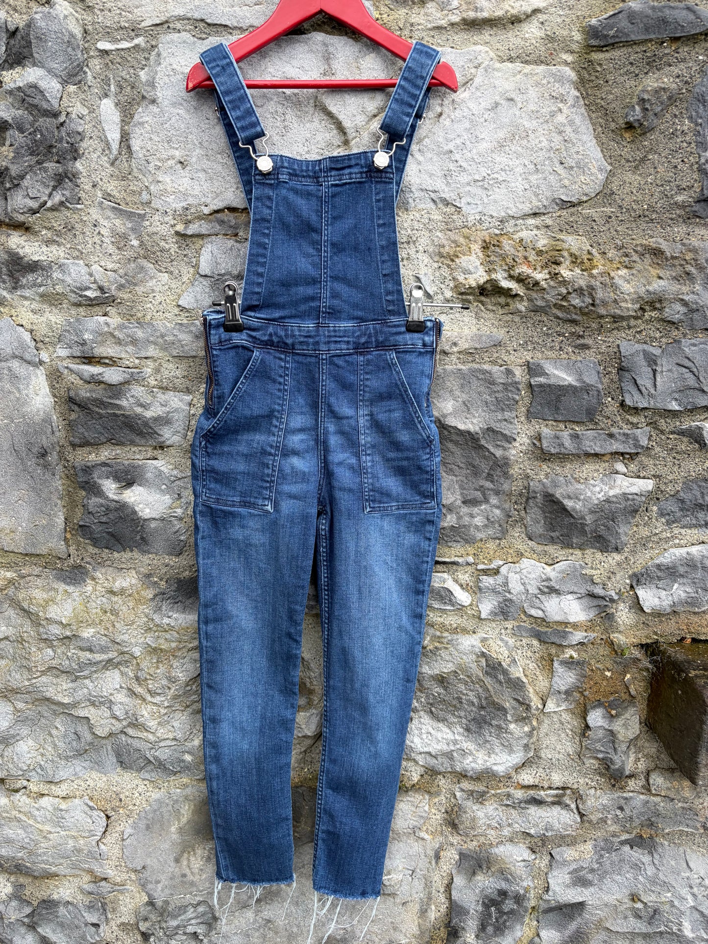 Denim dungarees  8-9y (128-134cm)