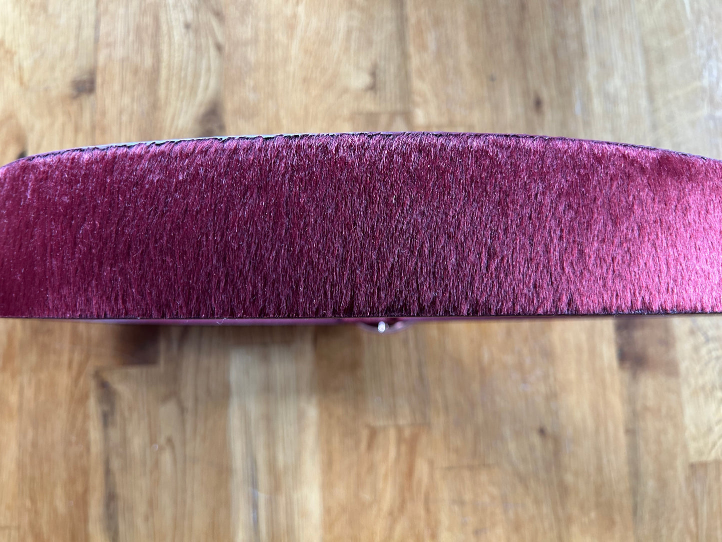 Maroon hairy belt