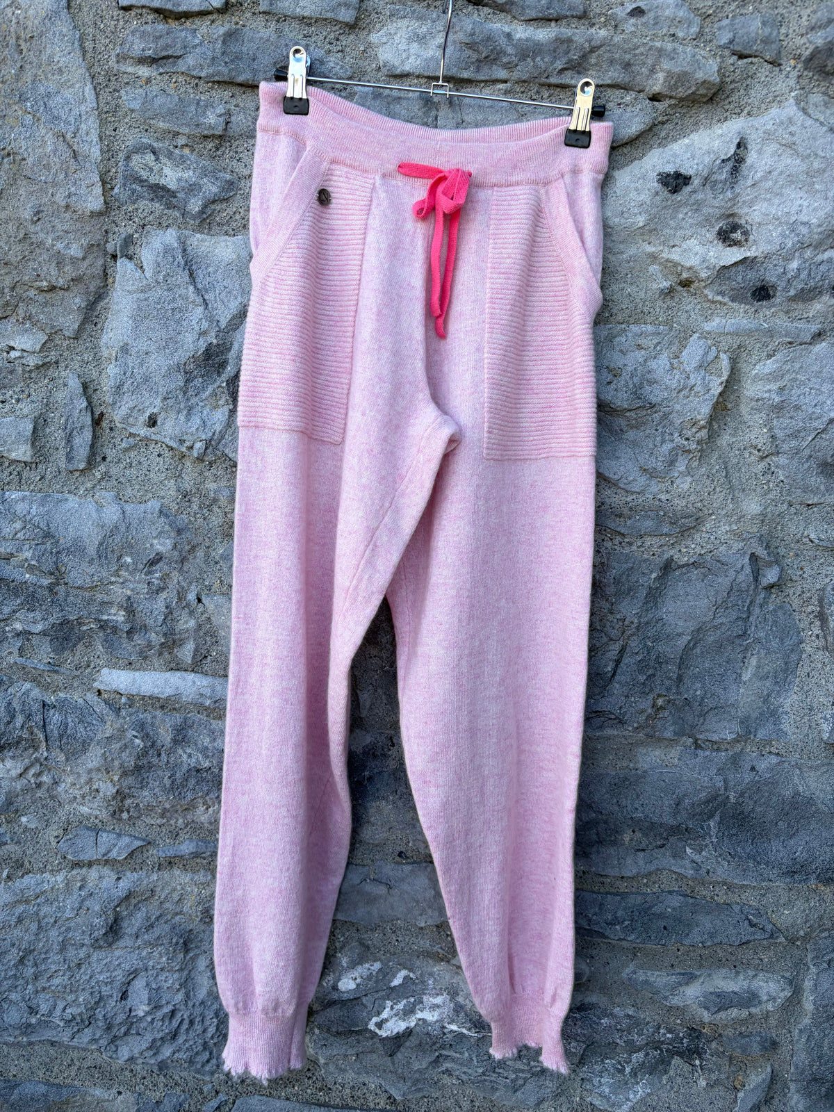 Pink cashmere pants uk 8