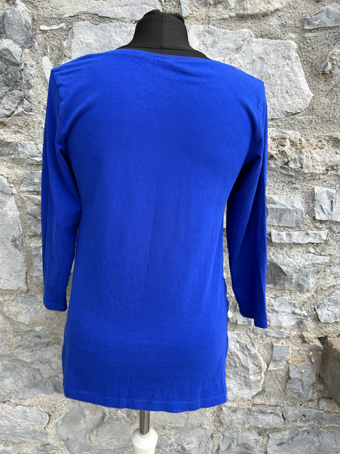 Blue maternity top uk 10-12