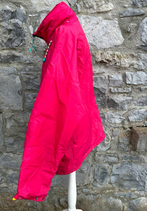 Pink raincoat Large or uk 14-16