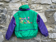 Load image into Gallery viewer, 80s green fun jacket  3-4y (98-104cm)
