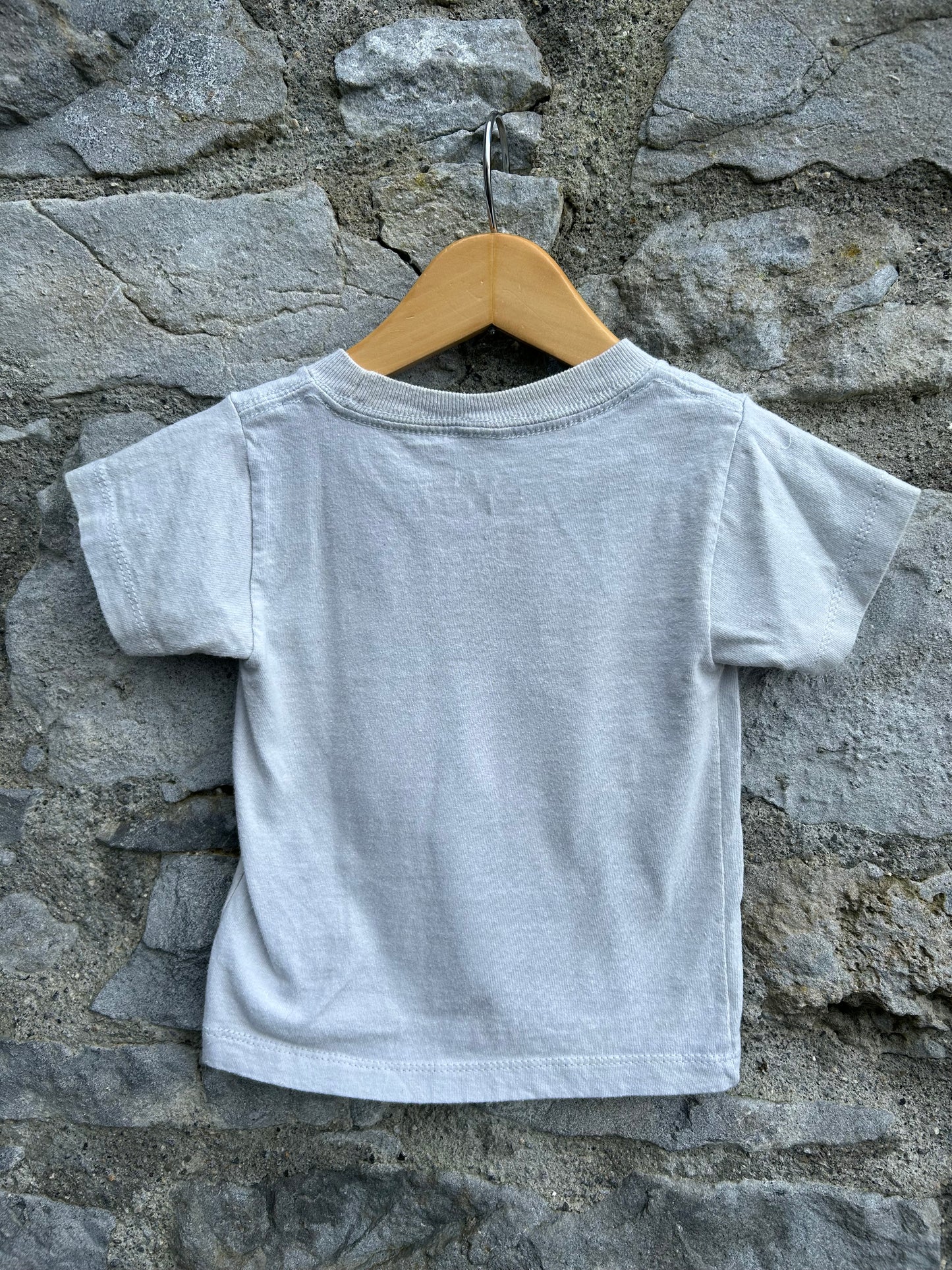 Pew! Pew! grey T-shirt   12-18m (80-86cm)