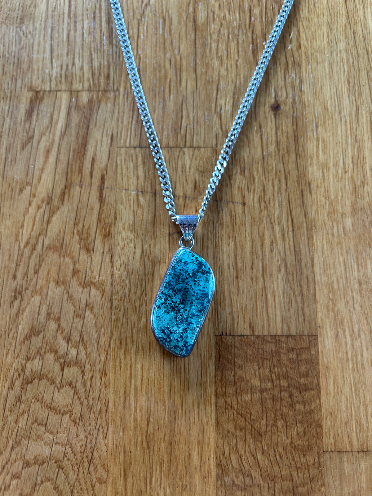 Silver & turquoise necklace