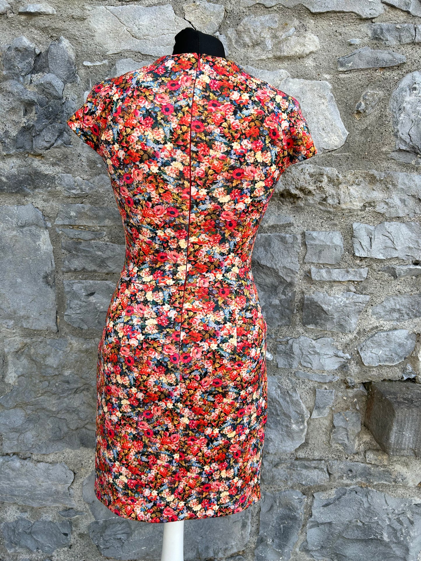 Colourful flowers dress uk 6-8