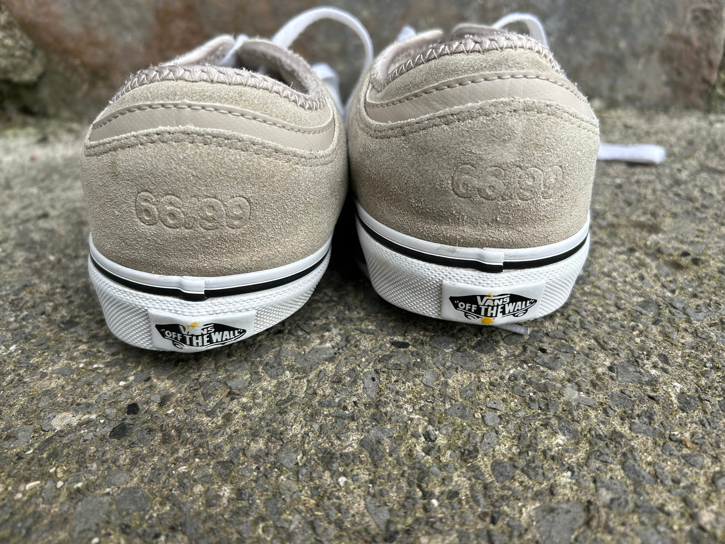 Beige suede trainers  uk 6 (eu 39)