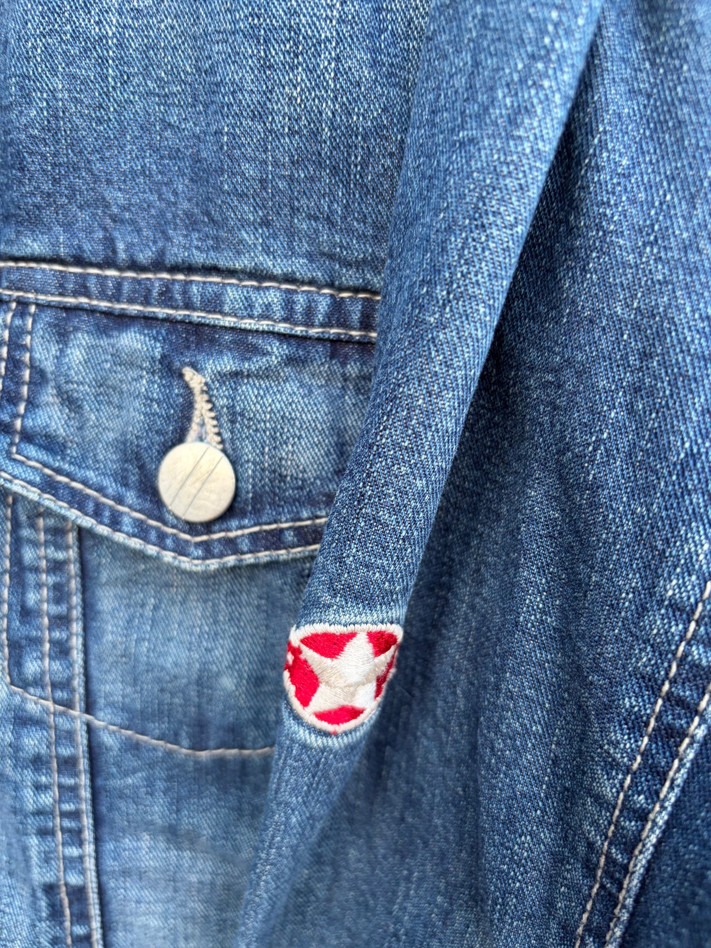 Y2K denim jacket  9y (134cm)