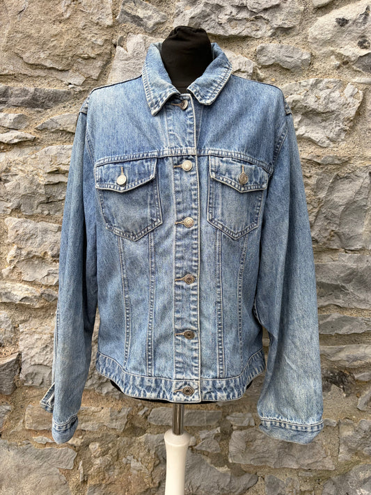 90s denim jacket uk 12