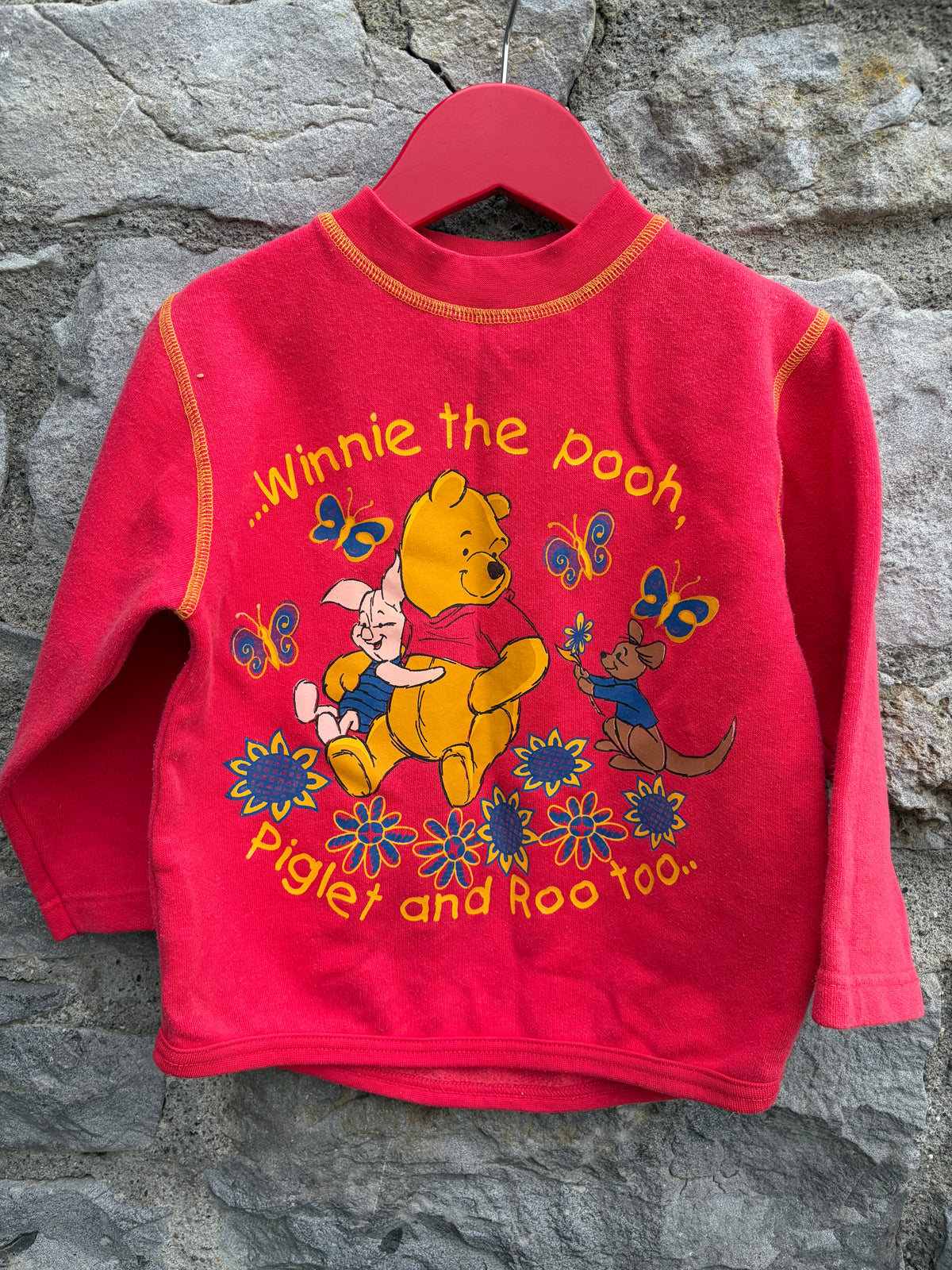 Y2K Winnie the Pooh sweatshirt  4-5y (104-110cm)