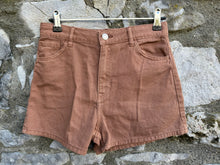 Load image into Gallery viewer, Brown denim shorts  11-12y (146-152cm)
