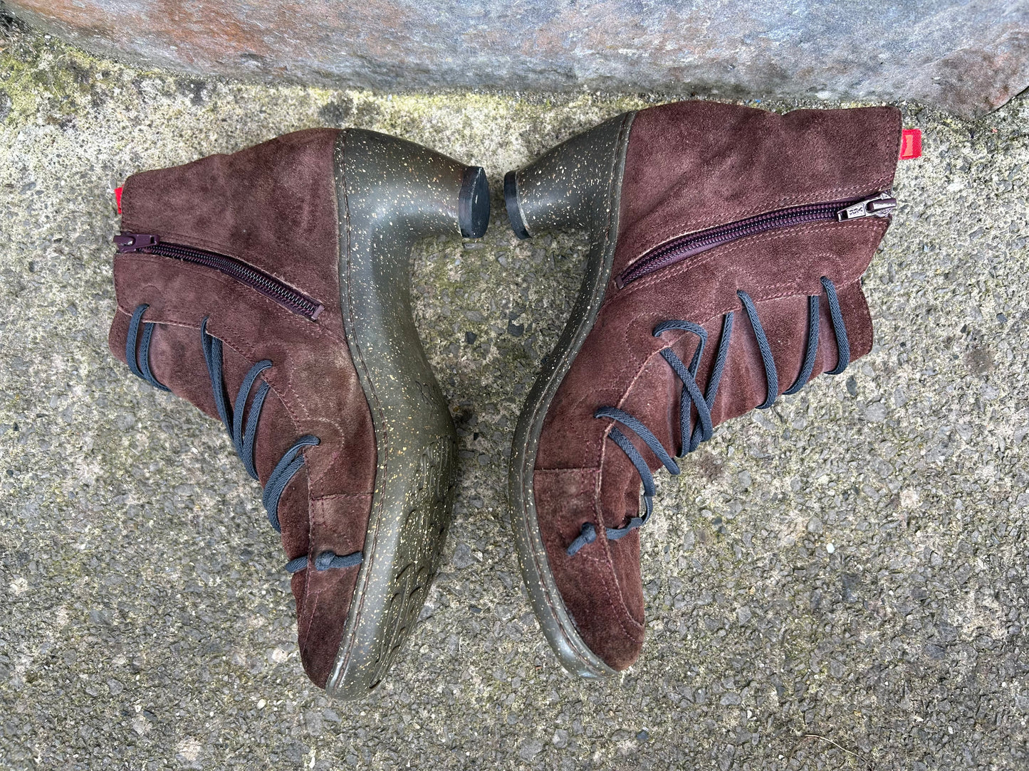 Brown Ankle high boots   uk 5.5 (eu 38.5)