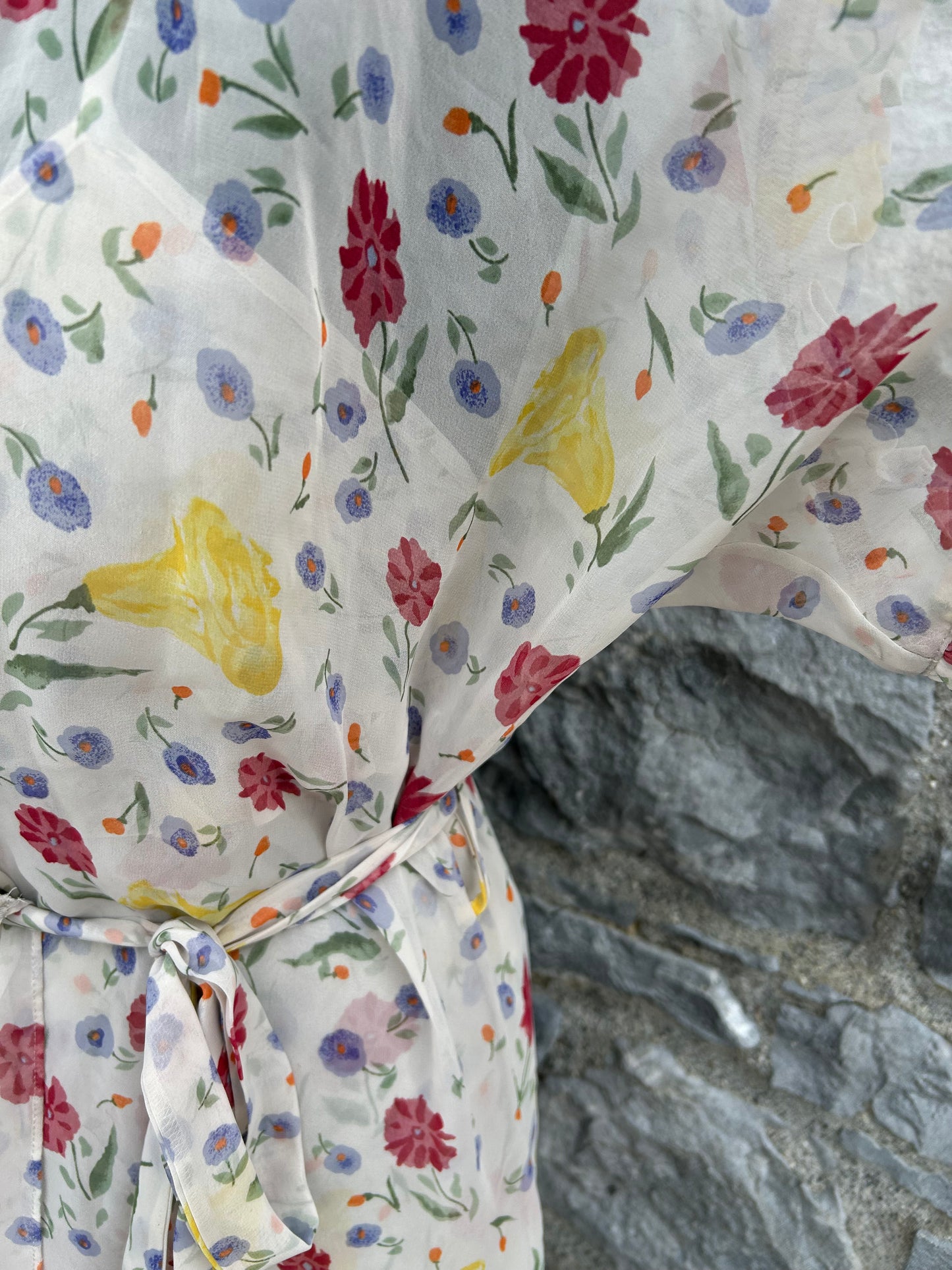 Floral nightdress&gown uk 8-10