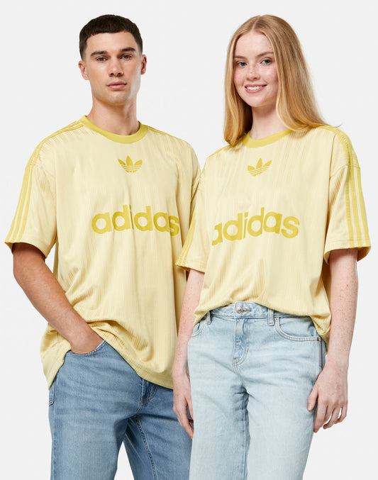 Yellow stripy T-shirt Small