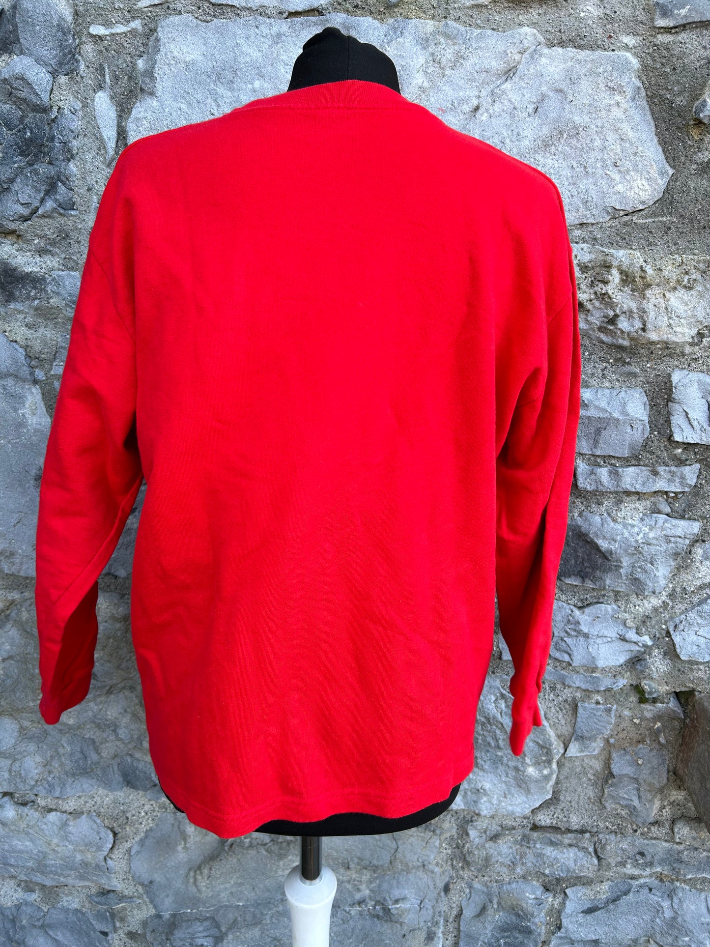 80s red horses sweatshirt  13-14y (158-164cm)