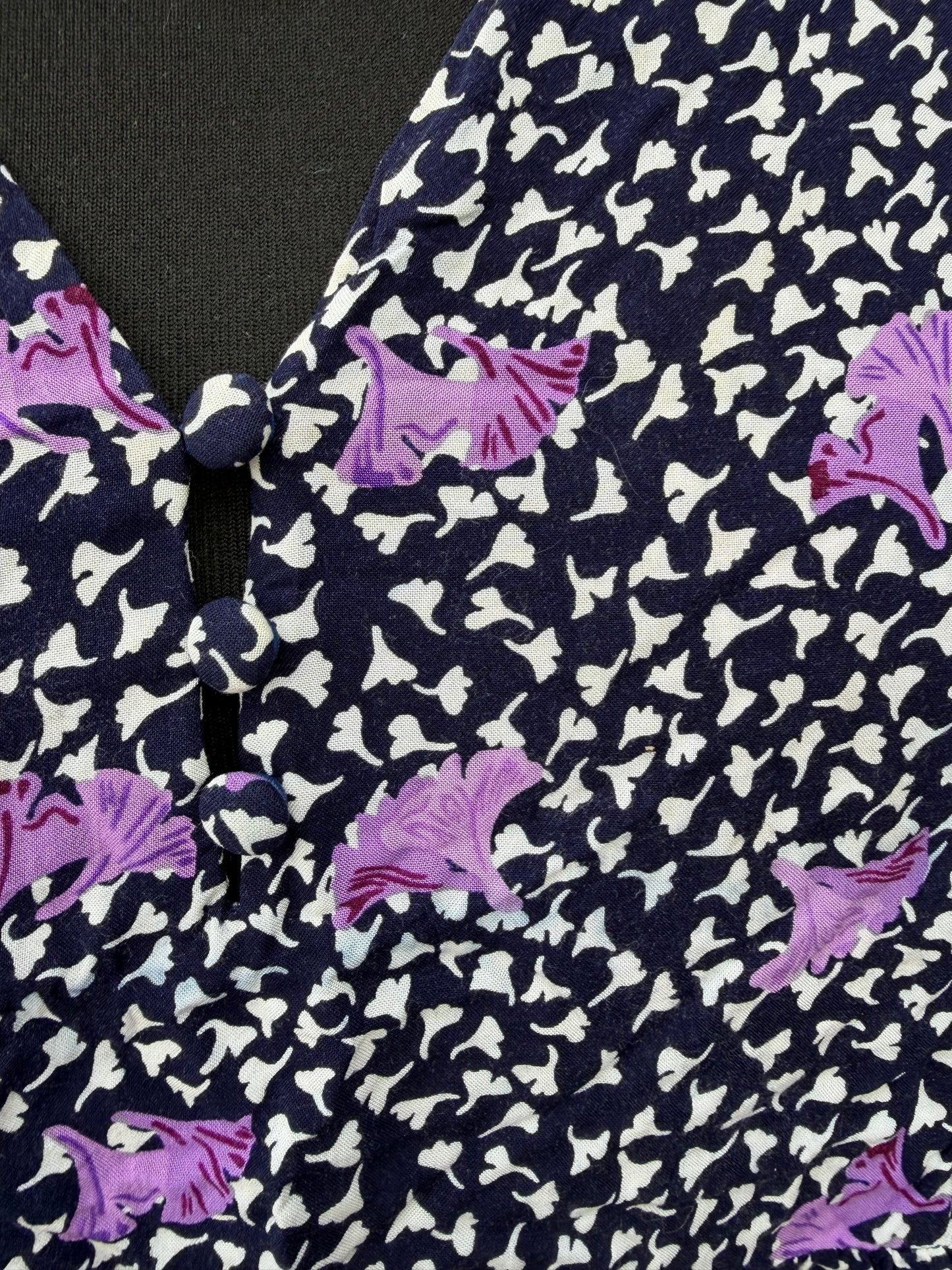 Maje Pensees Marine Parme floral dress uk 8-10