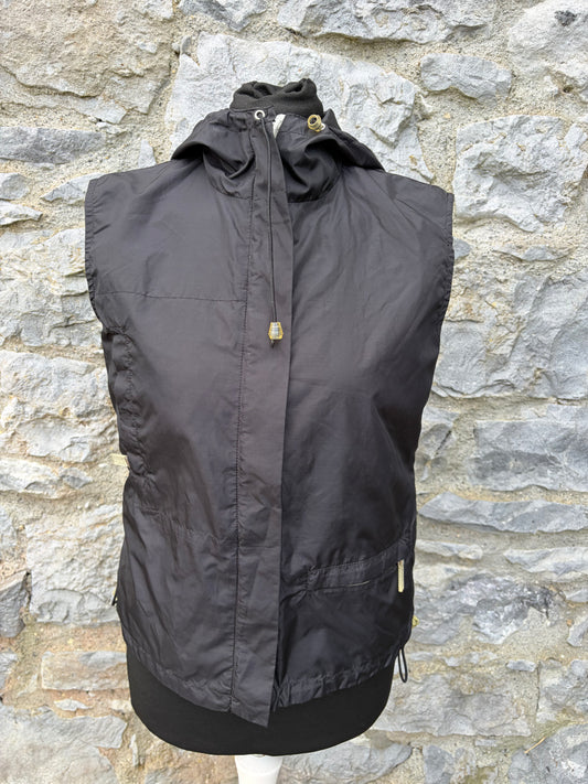 Y2K black gilet uk 8