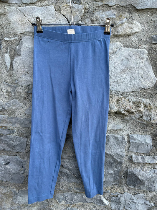 Blue cropped leggings   9-10y (134-140cm)