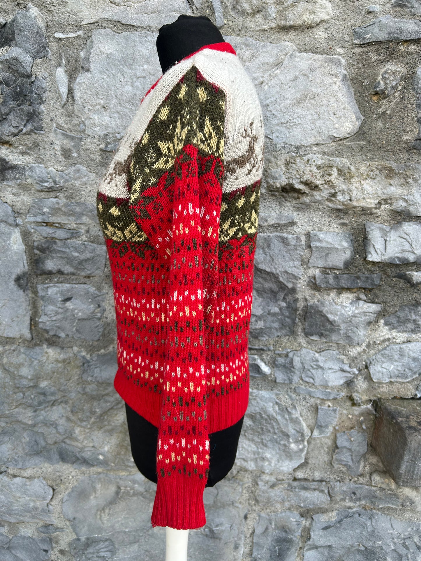 Reindeer Christmas jumper  11-12y (146-152cm)