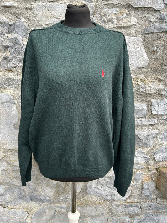 RL Crew Neck Knit Sweater Small