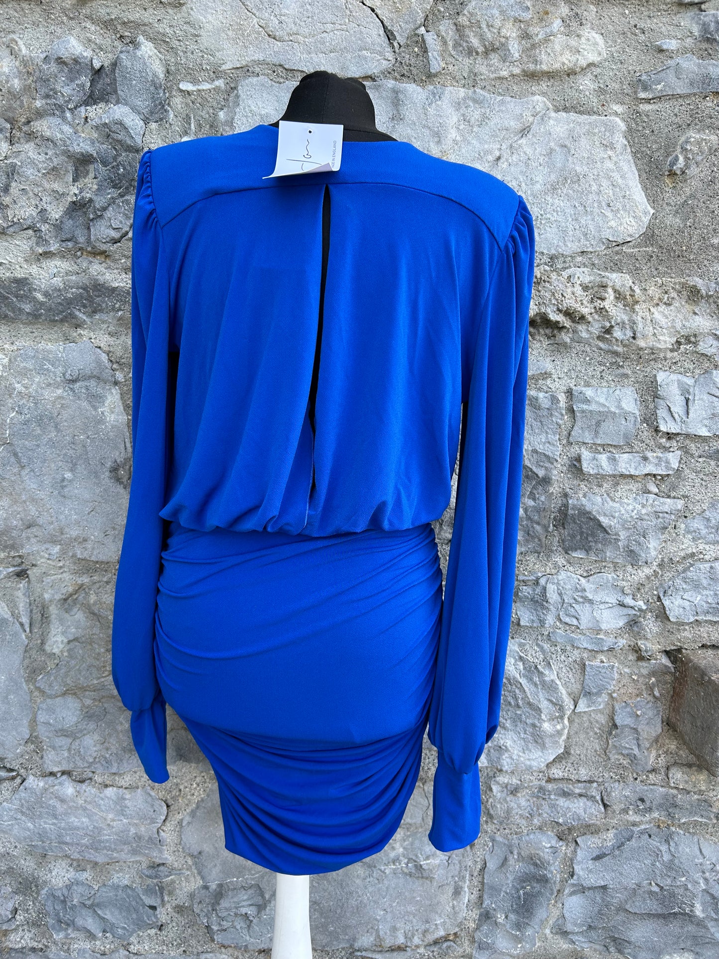 Blue dress uk 8