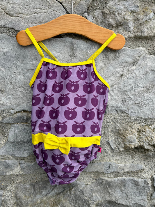 Purple apples swimsuit 9-12m (74-80cm)