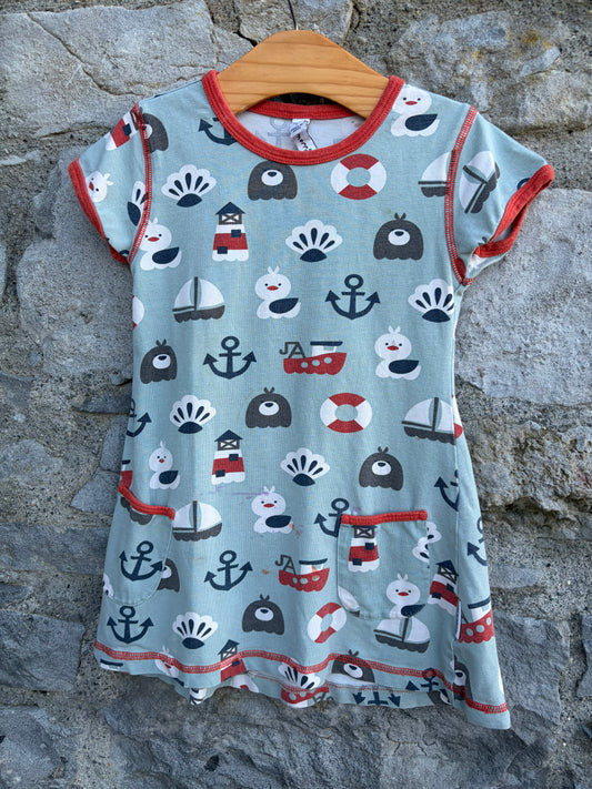 Blue ocean tunic 3-4y (98-104cm)