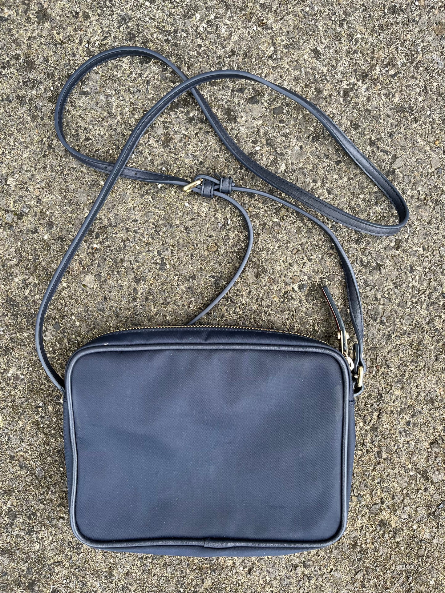 TH black crossbody bag