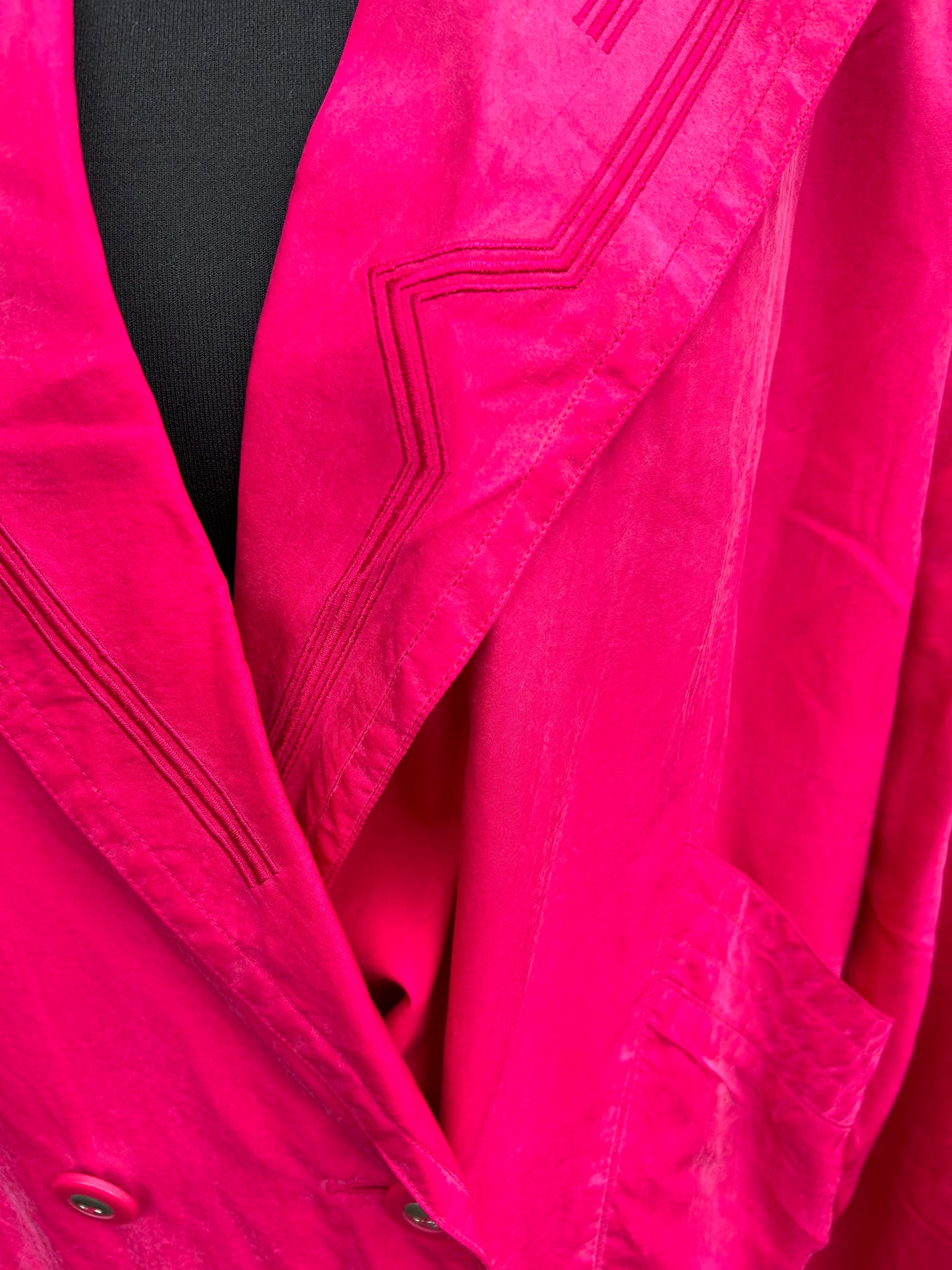 80s pink light jacket uk 12-14