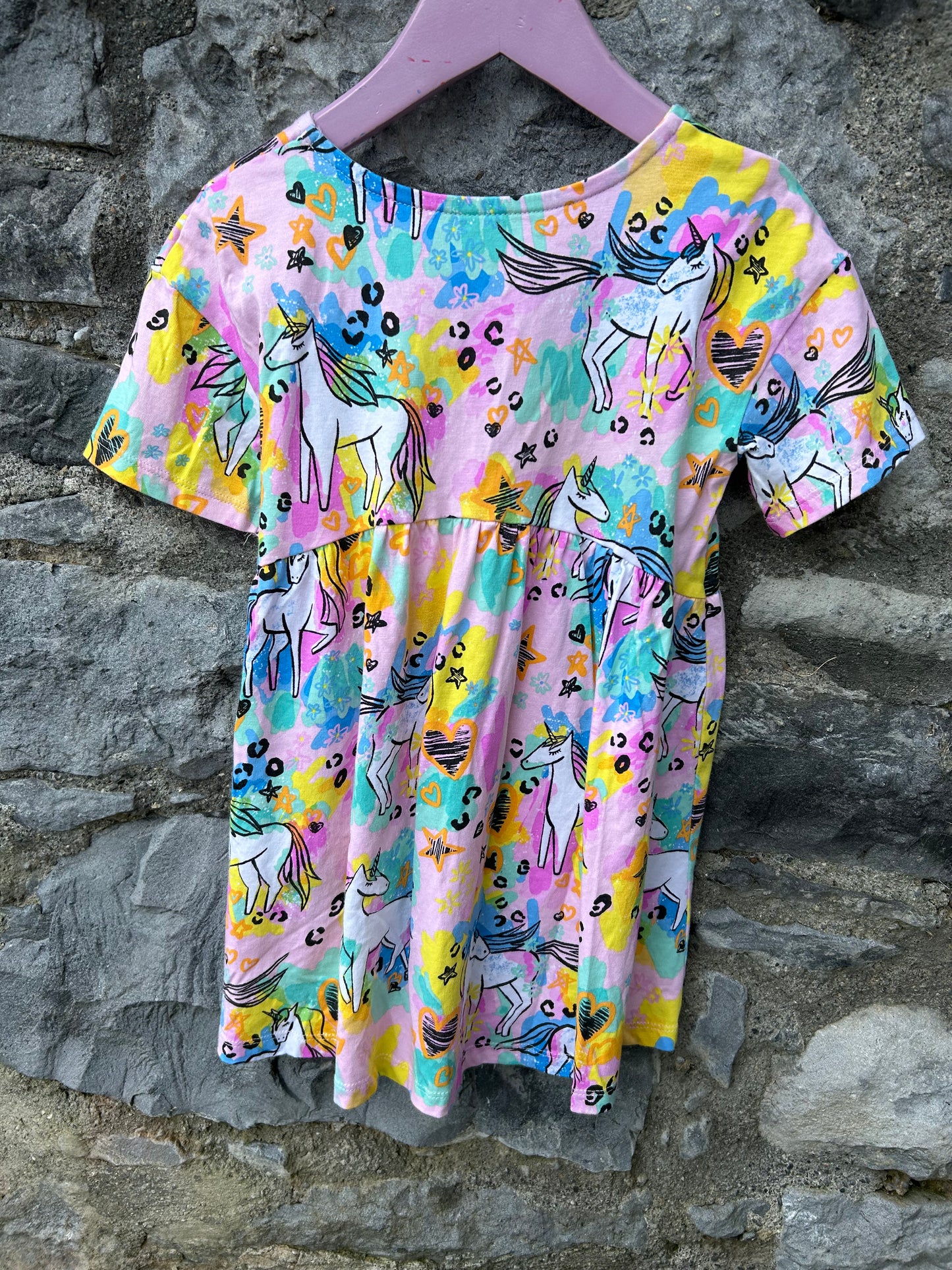 Unicorn Abstract dress  3-4y (98-104cm)