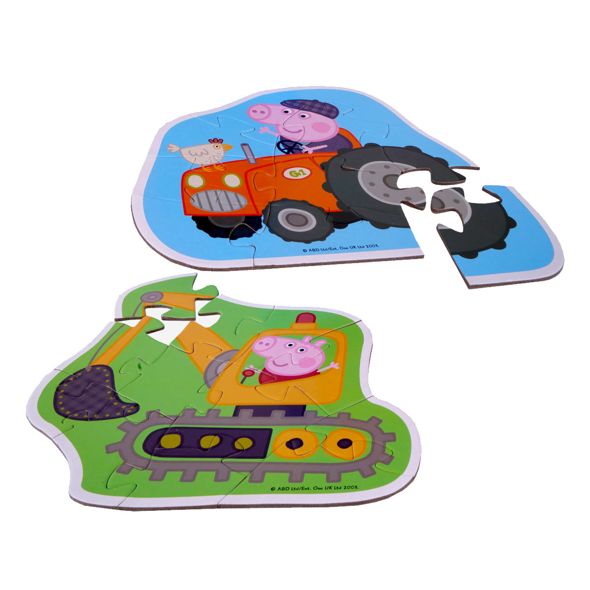 Peppa tractor jigsaw