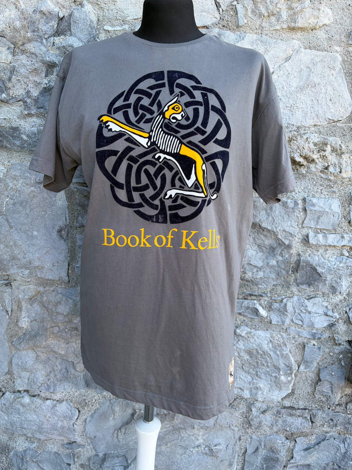 Book of Kells grey T-shirt Small