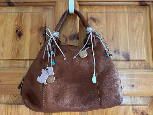 Radley brown&tassel brown bag