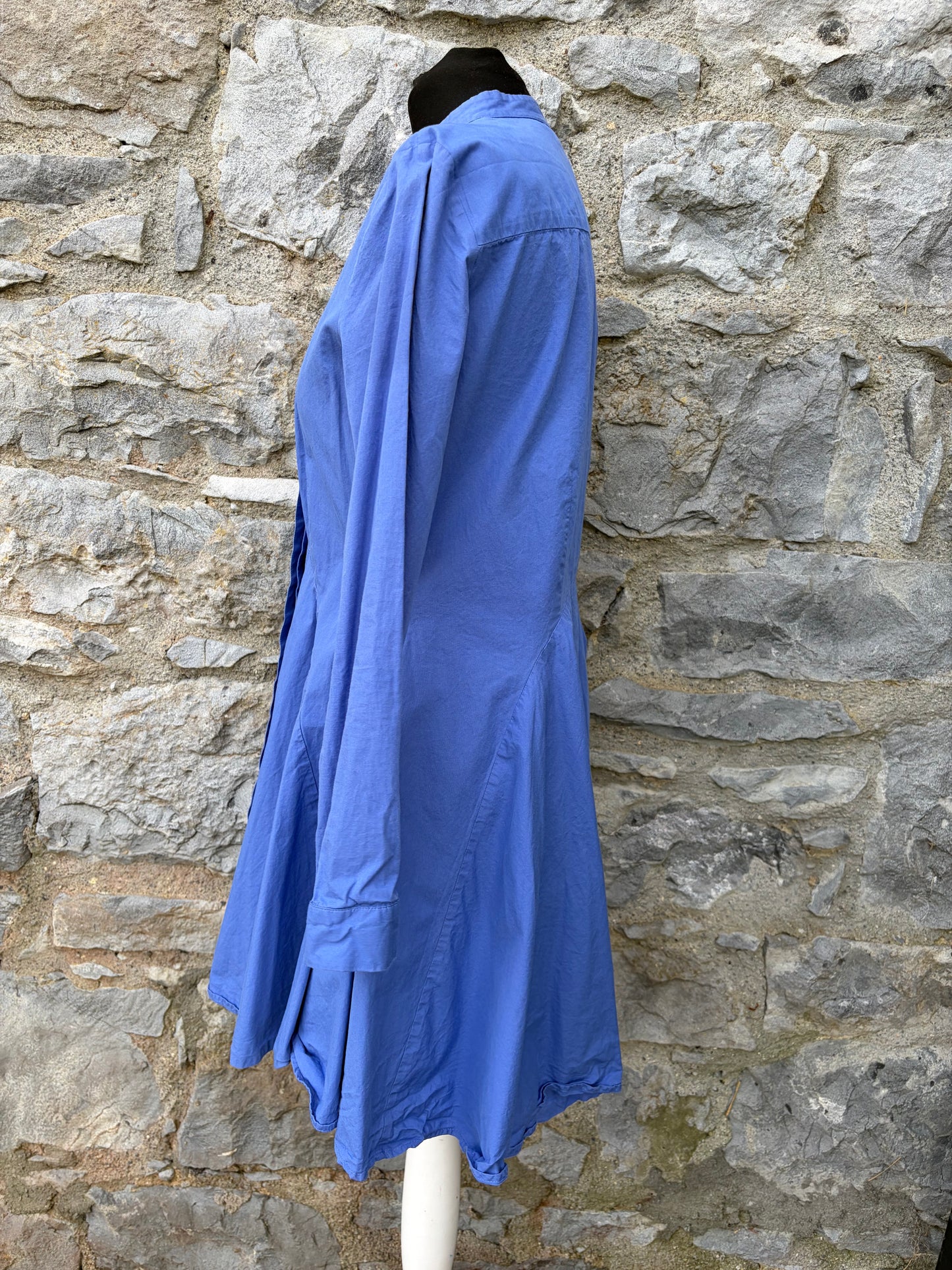 Blue shirt dress uk 10-12