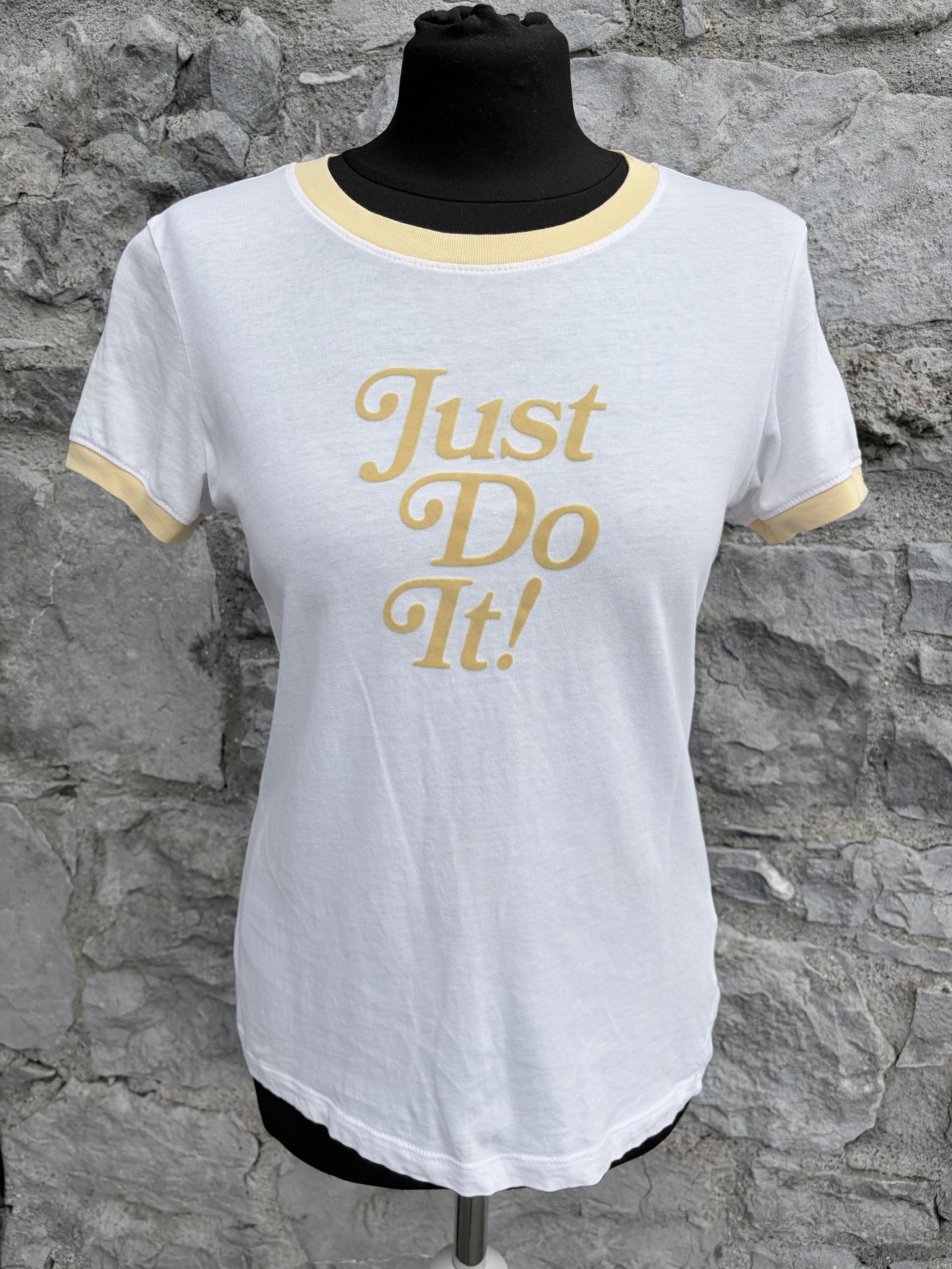 Just do it White t-shirt uk 6-8