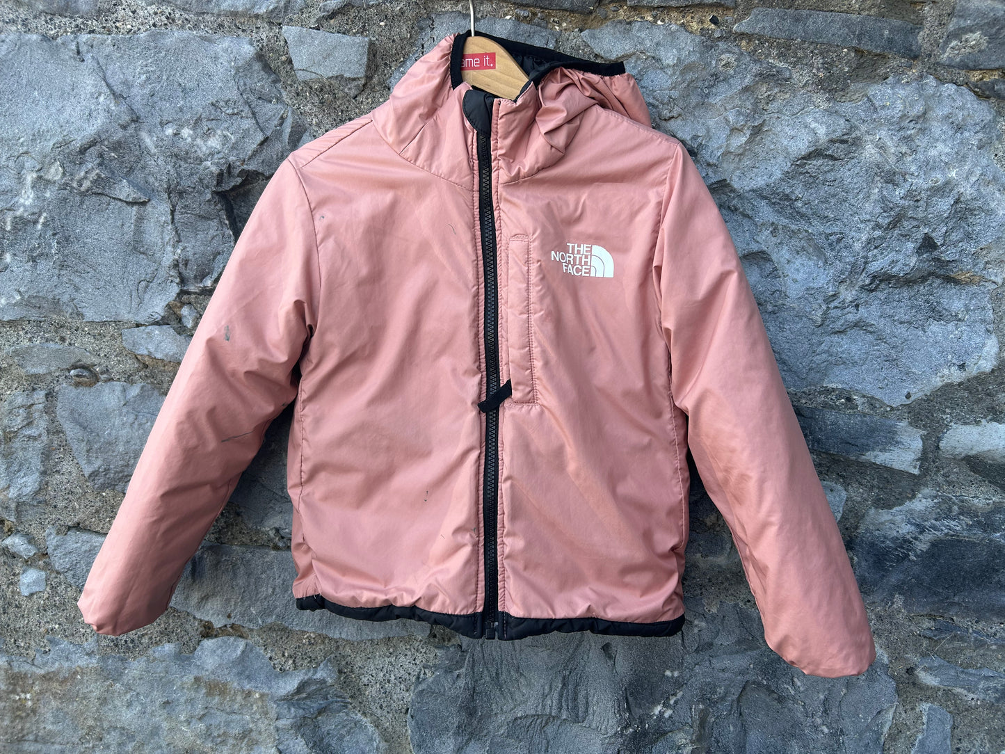 Black&pink reversible jacket  4-5y (104-110cm)