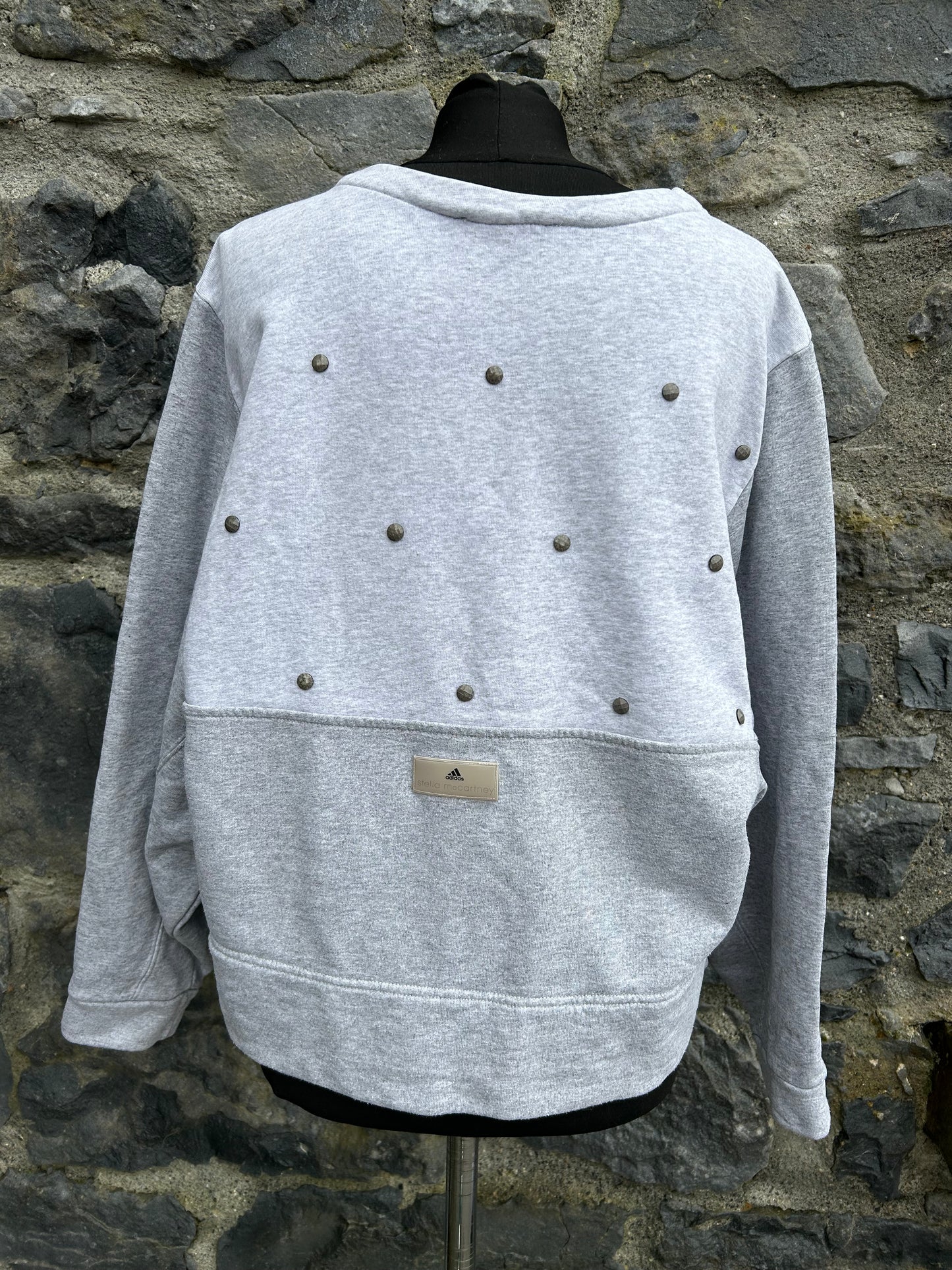 Grey oversize sweatshirt uk 12-14