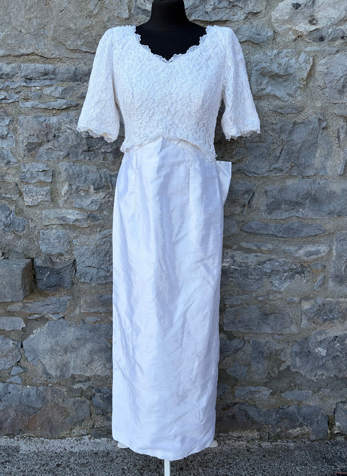 80s wedding dress uk 6-8