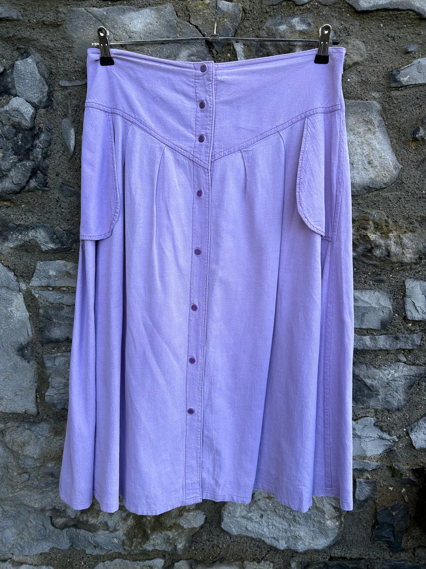 80s lilac skirt uk 14-16