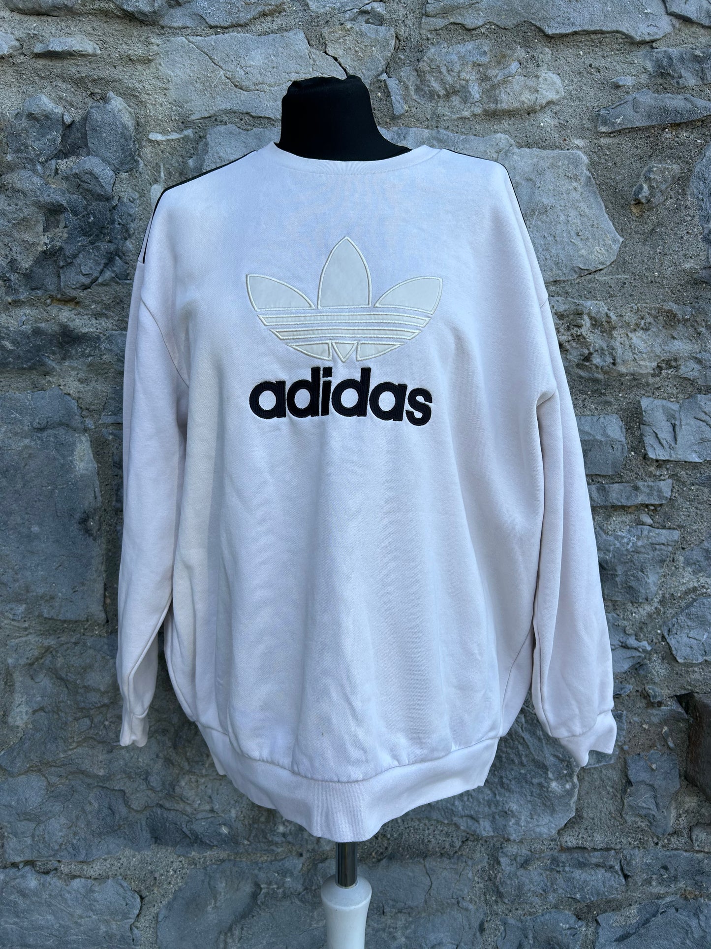 Ivory crew neck sweatshirt  Small