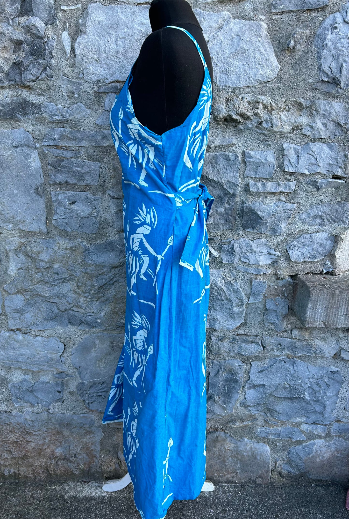 90s dancing warriors blue dress uk 6-8